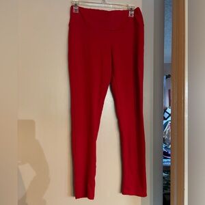 Hybrid & Company Women Stretch Skinny Dress Pants Nylon Ponte Pull On Office Leg